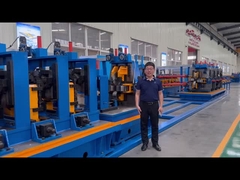 Stärke 3,38 - 6,02 mm Quadratrohrmühle Maschine mit Rollen