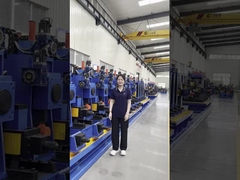 Präzisionsrohrmühle für Rohre aus Edelstahl 10 m/min TIG-Schweißen