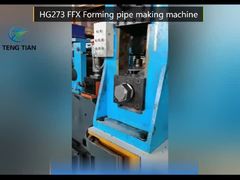 ERW630 Hochfrequenzgeschweißte Rohrmühle für runde und quadratische Rohre