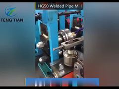 ERW Stahlrohrmaschine PLC-Steuerung 6-25mm OD 80m/min