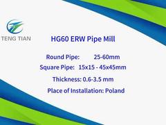 Hochfrequenzgeschweißte Rohrmühle zur Herstellung von Rohren