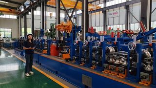 Vollautomatische Metall-ERW-Rohrherstellungsmaschine Rohrschweißmaschine Rohrmühle