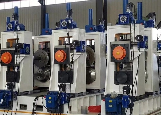 50 x 50 - 100 x 100 mm Hochpräzisionsschweißrohrproduktion automatische Rohrmühle