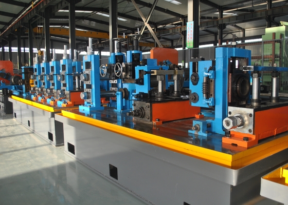 Hochfrequenzgeschweißte Rohrmühle 60m/Min Hf Gerade Nähte Kohlenstoffstahl Rohrmühle Herstellungsmaschine