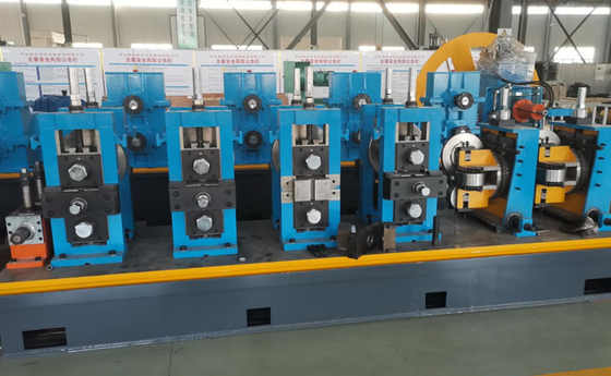 Präzisionsrohrmühle Blaue Dicke 1-3 mm Hochfrequenzgeschweißte Rohr