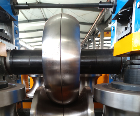 Präzisionsrunden Rohrmühle durch Verzinkte Stahlstreifen Rollform