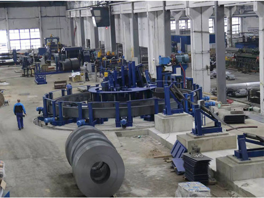 Schweißrohrmaschine Durchmesser 150-254 mm Stahlrohr Produktionslinie