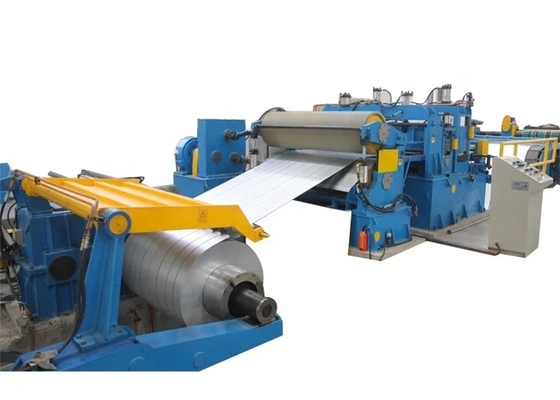 Effiziente Stahlschneidmaschine für Spulen mit Innendiameter 450-550 mm, von Plc gesteuert
