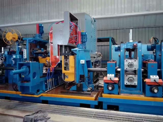 Präzisionsrohrmühle mit Kaltsäge Rohrmühle aus Edelstahl, SS Rohrmühle Maschine 100 × 100 mm Rohrgröße