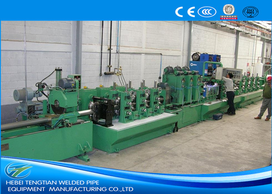 Vollautomatisierte Schweißröhre Mühle Quadratrohrmachmaschine Hochleistungsmotor 11KW