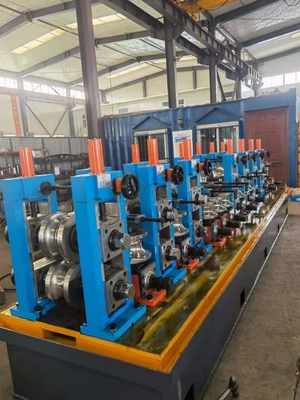 Vollautomatische hydraulische Schneidmaschine zur Herstellung von Metallrohren Geschwindigkeit 50 M/Min