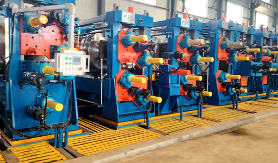 Quadratrohr 400MM automatische Anpassung Rohrmühle Maschine Arbeitsplätze sparen