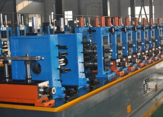 0.7mm vollautomatisches Hfw 30mm/Min Steel Pipe Production Line