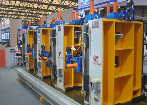 Quadratrohr Erw Rohrmühle Hochgeschwindigkeits-Full-Automatische Servo Anpassung