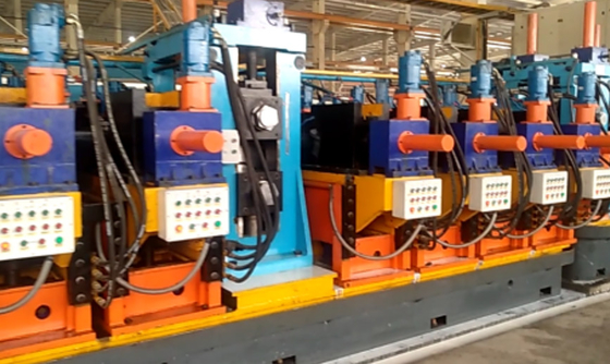 Hochfrequente Schweißrohrmühle Hg530 Hf Schweißrohrmühle Großer Durchmesser 325mm-530mm Maschine