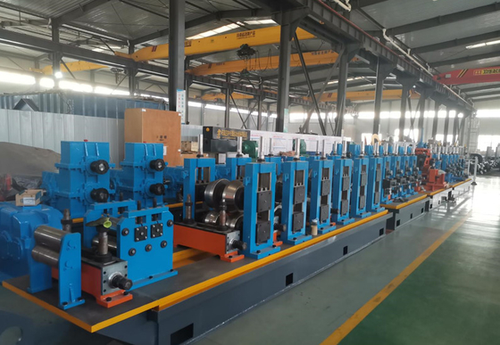 Präzisionsrohrmühle Blaue Dicke 1-3 mm Hochfrequenzgeschweißte Rohr