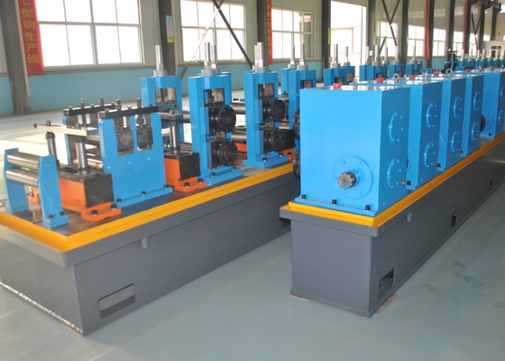 Schnellgeschwindigkeit 60 mm Kohlenstoffstahlrohrmühle Rundrohrrollenformmaschine