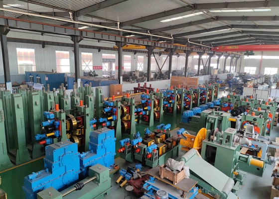 Maximalgeschwindigkeit 120M/Min Hochfrequenzgeschweißte Rohrmühle Maschine Durchmesser 12-63Mm