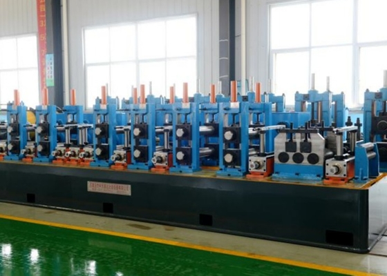 Maximalgeschwindigkeit 120M/Min Hochfrequenzgeschweißte Rohrmühle Maschine Durchmesser 12-63Mm