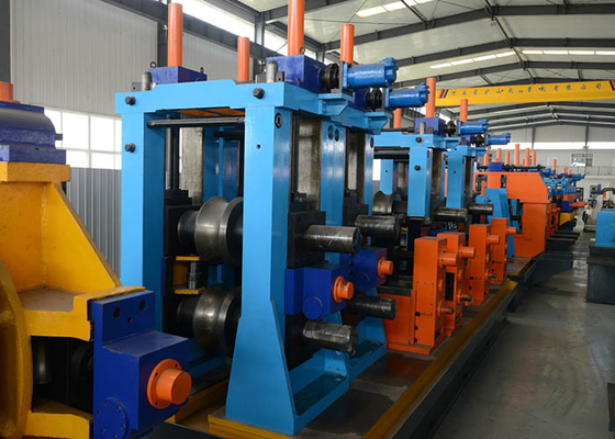 Stärke 3,38 mm bis 6,02 mm Runde automatische Rohrmühle Dia 114,3 mm Einbeziehung von Rollen