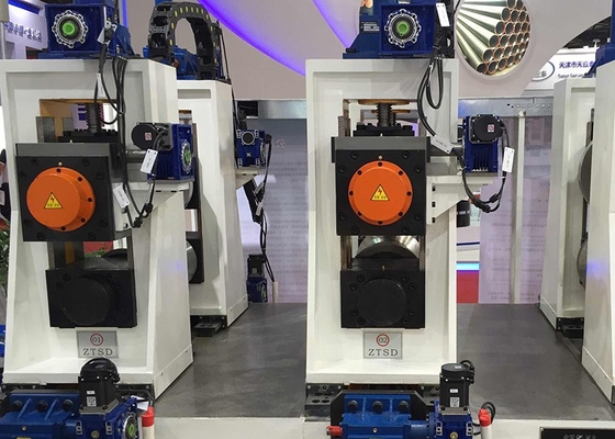 50 m/Min. Schließgeschwindigkeit ERW Rohrrohrschweißmaschine für 6-12 mm Rohrdiecke