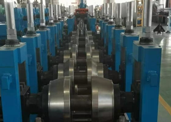 20 m/Min 25 mm Wasser nach unten Rundrohr Maschinen Stahlrohr Produktionslinie