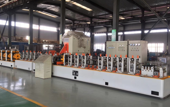 Durchmesser 1/2 "-2 Zoll Rohrmühle Linie Max 100m/Min Stahlrohr Produktionslinie