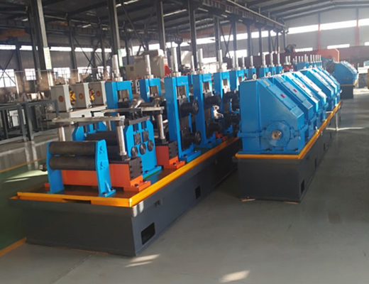 OD 1000-2100mm Max 80m/Min Quadratrohrmühle Herstellung von Eisenrahmen-Schweißgeräten