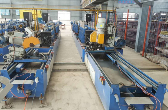 OD 1000-2100mm Max 80m/Min Quadratrohrmühle Herstellung von Eisenrahmen-Schweißgeräten
