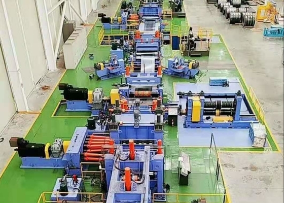 CE ISO9000 BV 3x1500mm Produktionslinie für das Schneiden von Stahlblechen aus Kohlenstoff