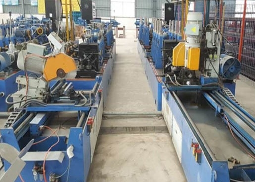 angepasste Dia 127mm Dicke 4,0Mm Einbeziehung Rollen Stahlrohr Produktionslinie