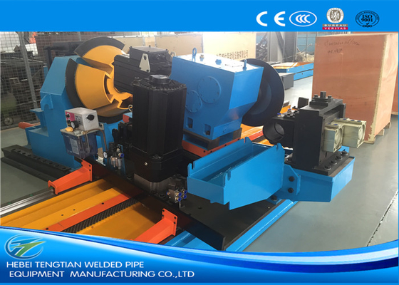 ERW60 Industriepipe-Maschine Blaue Farbe Hochfrequenz-Quadratrohrmühle