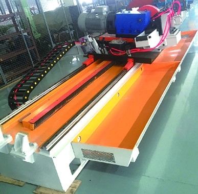 PLC-Steuerung Kohlenstoffstahl Rohrmühle Maschine kalt geschnitten für Hochpräzision Rohr