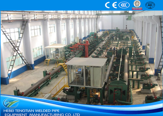 Maschine zur Herstellung von hydrostatischen Stahlrohren 500 kW HF-Induktionsschweißen