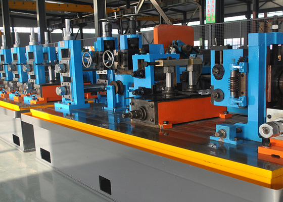 Hochleistungs-Rohrmühle-Maschine PLC-Rohrmachmaschine Schweißrohrformmaschine