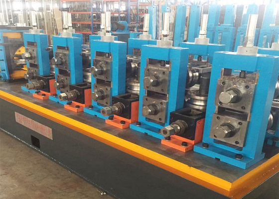 Hochleistungs-Rohrmühle-Maschine PLC-Rohrmachmaschine Schweißrohrformmaschine