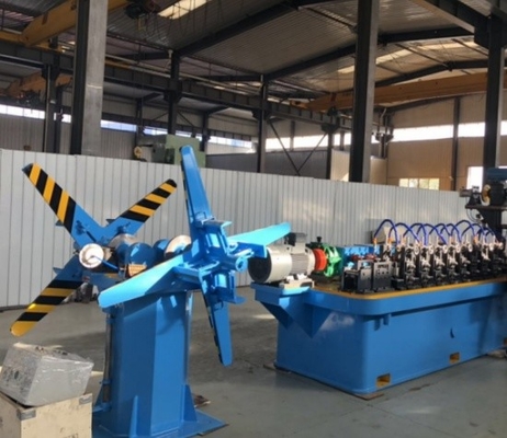 Automatische Schlauchmühle mit schneller, präziser, gerader Nähteinschweißung für verschiedene Rohre
