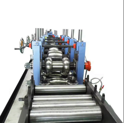 Produktionslinie für Rohre aus Kohlenstoffstahl mit hoher Leistung für Rundrohre mit einer Breite von 20 bis 76 mm