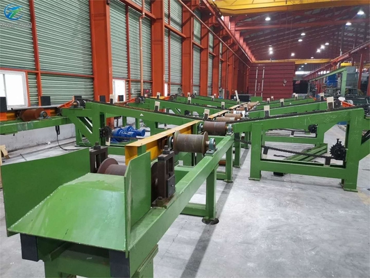 Hochfrequenzgeschweißte Rohrmühle Gerade Nähte geschweißte Rohr Kohlenstoffstahl Runde Rohr ERW Produktionslinie