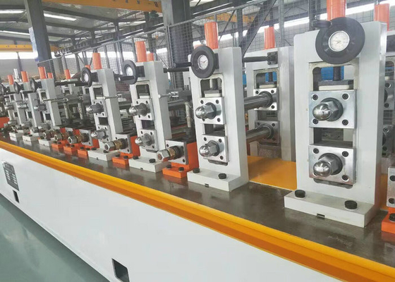 Präzisionsrohrmühle Verzinkte Stahlrohrmühle Präzisionsrohrmühle Rechteckform 100m / Min Mühlgeschwindigkeit
