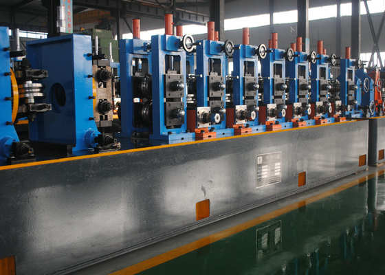 Präzisionsrohrmühle Gerade Nähte Verzinkte Rohrmachmaschine ERW Hochfrequenz