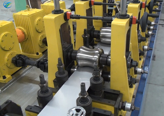 Stahlrohr-Produktionslinie Rohrmachmaschine Rohrmühle