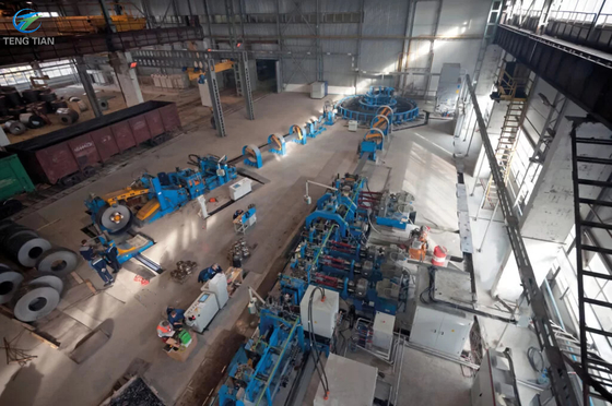 Rohrherstellungsmaschine Schweißmaschine Automatische Rohrmühle Rohrherstellungslinie Mühle