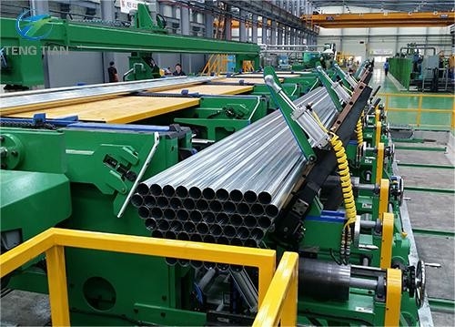 HG127mm Kohlenstoffstahl Rohrwalzmaschine ERW Quadrat automatische Rohrherstellung Maschine