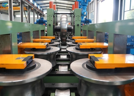 ERW Stahlrohrfabrik Rohrmaschinen Kohlenstoffstahl Rundrohr für den Bau