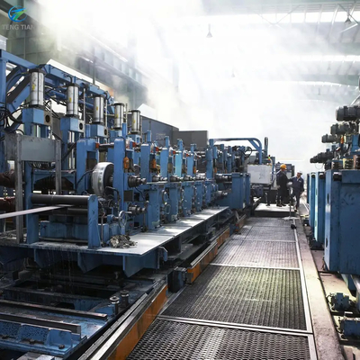 ERW Rohrmühle mit automatischem Scheren und Schweißen für Rohr aus Kohlenstoffstahl