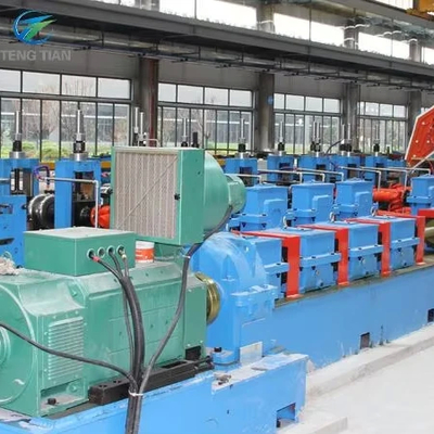 70 m/min Geschwindigkeit 165 mm Durchmesser PLC Steuerung Kohlenstoffstahl Rohrmachmaschine