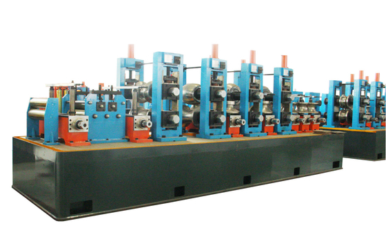 70 m/min Geschwindigkeit 165 mm Durchmesser PLC Steuerung Kohlenstoffstahl Rohrmachmaschine