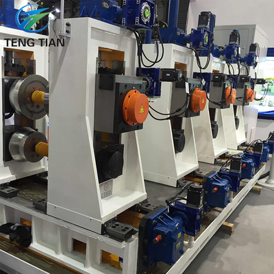 Automatische Maschine zur Herstellung von Quadratrohren aus Stahl