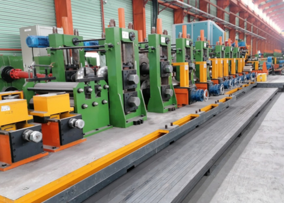 Maschinen zur Herstellung von Rohren aus Kohlenstoffstahl, rund, quadratisch, ERW Rohrmühle